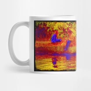 Picnic at the Bridge Mug